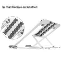 Load image into Gallery viewer, Laptop Height Extender Holder Stand Folding Portable Computer Heat Dissipation Bracket, Size: 22.3x23.5x1.3cm