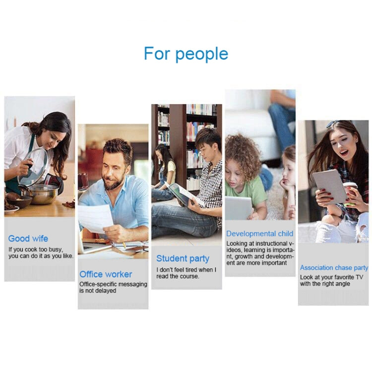 ROOSTAND R2 Aluminum Alloy Mobile Desktop Tablet Bracket Double Folding Lazy Artifact, Size: 6.4x7x9cm