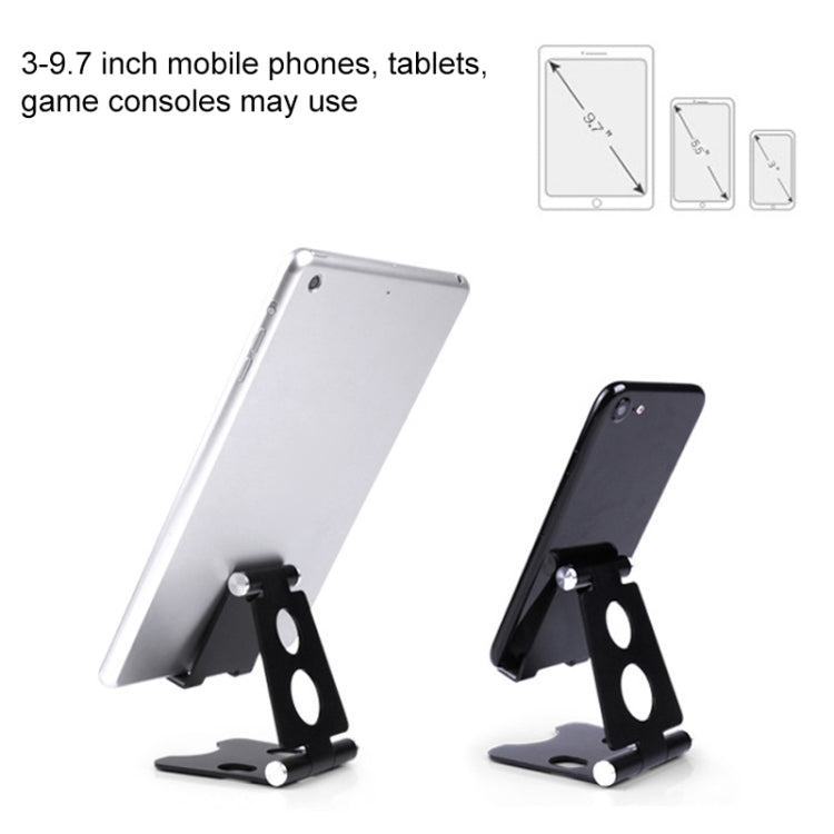 ROOSTAND R2 Aluminum Alloy Mobile Desktop Tablet Bracket Double Folding Lazy Artifact, Size: 6.4x7x9cm, R2  Rose Gold, R2  Rose Red, R2  Silver, R2 Black, R2 Champagne Gold