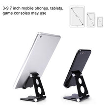 Load image into Gallery viewer, ROOSTAND R2 Aluminum Alloy Mobile Desktop Tablet Bracket Double Folding Lazy Artifact, Size: 6.4x7x9cm, R2  Rose Gold, R2  Rose Red, R2  Silver, R2 Black, R2 Champagne Gold