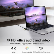 Load image into Gallery viewer, D62A DisplayPort + Mini DP + HDMI Male to HDMI Female 3 in 1 Adapter, D62A