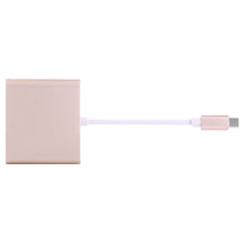Load image into Gallery viewer, USB-C / Type-C 3.1 Male to USB-C / Type-C 3.1 Female &amp; HDMI Female &amp; USB 3.0 Female Adapter, Type-C+USB+HDMI (J), Type-C+USB+HDMI (G), Type-C+USB+HDMI (B), Type-C+USB+HDMI (S)