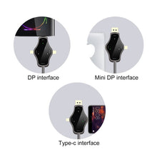 Load image into Gallery viewer, D65A 1.8m DisplayPort In &amp; Mini DP In &amp; USB-C / Type-C In to HDMI 4K Output Video Adapter Cable, D65A