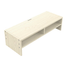 Load image into Gallery viewer, ORICO MSR-04-WD-BP 2-layer Wood Grain Computer Monitor Holder with Partition, Size: 50 x 20 x 13.5cm, 2-layer with Partition, Size: 50 x 20 x 13.5cm