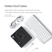 Load image into Gallery viewer, ORICO DVD-XD007 Portable USB 3.0 Interface External CD DVD Optical Drive CD/DVD-RW Recorder