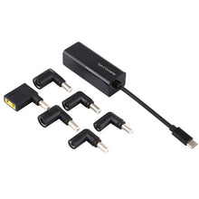 Load image into Gallery viewer, Laptop Power Adapter 65W USB-C / Type-C Converter to 6 in 1 Power Adapter