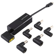 Load image into Gallery viewer, Laptop Power Adapter 65W USB-C / Type-C Converter to 6 in 1 Power Adapter