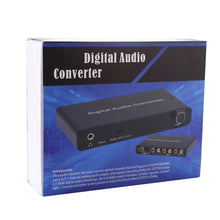 Load image into Gallery viewer, 2CH Digital Audio Decoder Converter with Optical Toslink SPDIF Coaxial for Home Theater / PS4 / PS3 / XBOX360, Support Volume Control, AC-3, DTS