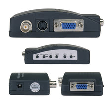 Load image into Gallery viewer, HOWEI HW-2404 BNC / S-Video to VGA Video Converter