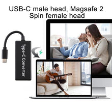 Load image into Gallery viewer, 65W 5 Pin MagSafe Series to USB-C / Type-C Converter for MacBook