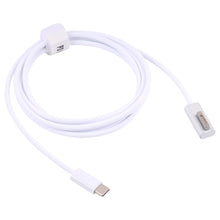 Load image into Gallery viewer, 45W / 60W / 65W / 85W 5 Pin MagSafe 2 (T-Shaped) to USB-C / Type-C PD Charging Cable, MagSafe 2