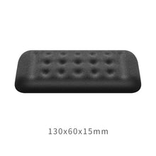 Load image into Gallery viewer, Mechanical Keyboard Wrist Rest Memory Foam Mouse Pad, Size : Single Hand (Black), Size : Single Hand