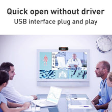 Load image into Gallery viewer, 720P Manual Focus Webcam USB Camera with Microphone