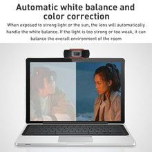 Load image into Gallery viewer, 720P Manual Focus Webcam USB Camera with Microphone