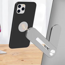 Load image into Gallery viewer, Universal Pasteable Aluminum Alloy Laptop Expansion Bracket Magnetic Suction Mobile Phone Bracket