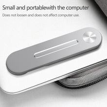 Load image into Gallery viewer, Universal Pasteable Aluminum Alloy Laptop Expansion Bracket Magnetic Suction Mobile Phone Bracket