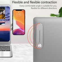 Load image into Gallery viewer, Universal Pasteable Aluminum Alloy Laptop Expansion Bracket Magnetic Suction Mobile Phone Bracket