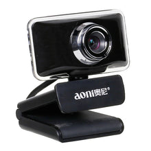 Load image into Gallery viewer, aoni C11 720P 150-degree Wide-angle Manual Focus HD Computer Camera with Microphone, C11