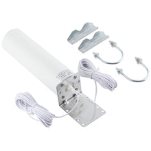 Load image into Gallery viewer, 4G LTE WiFi 12DBi Omni External Barrel Antenna with CRC9 Male, CRC9