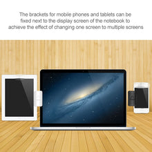 Load image into Gallery viewer, Laptop Mobile Phone Connection Bracket Multi-Screen Interactive Bracket Computer Side Screen Mobile Phone Holder