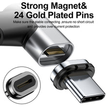 Load image into Gallery viewer, Gold Plated Pins USB-C / Type-C Magnetic Adapter