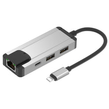 Load image into Gallery viewer, Onten 75002 8PIN to RJ45 Hub USB 2.0 Adapter