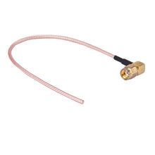 Load image into Gallery viewer, RP-SMA Male Nut Bulkhead Pigtail 2.5mm Cable, Length: 20cm, RP-SMA Male 20cm