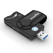 Load image into Gallery viewer, ROCKETEK CR310 USB 3.0 + TF Card + SD Card + SIM Card + Smart Card Multi-function Card Reader, USB 3.0