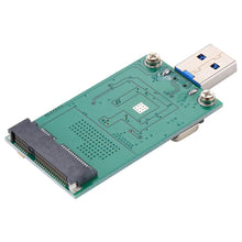 Load image into Gallery viewer, mSATA SSD to USB 3.0 Converter Adapter Card Module Board Hard Disk Drive