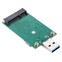 Load image into Gallery viewer, mSATA SSD to USB 3.0 Converter Adapter Card Module Board Hard Disk Drive