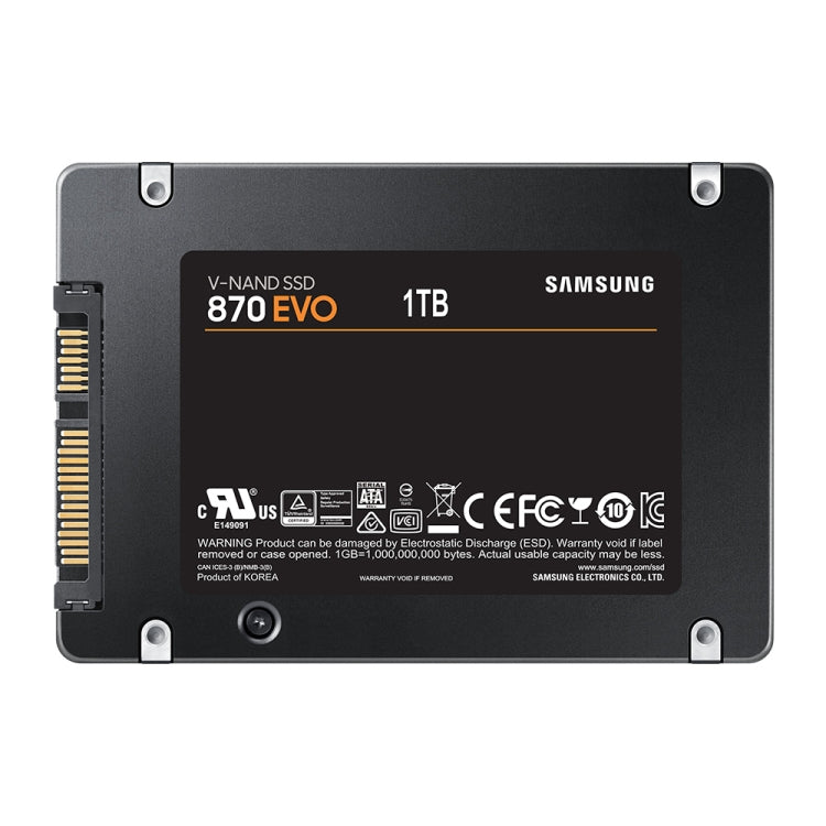 Original Samsung 870 EVO 1TB 2.5 inch SATAIII Solid State Drive
