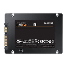 Load image into Gallery viewer, Original Samsung 870 EVO 1TB 2.5 inch SATAIII Solid State Drive