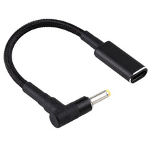 Load image into Gallery viewer, 4.0 x 1.7mm Elbow to USB-C / Type-C Adapter Nylon Braid Cable