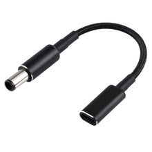 Load image into Gallery viewer, PD 100W 18.5-20V 7.4 x 0.6mm to USB-C / Type-C Adapter Nylon Braid Cable for HP, 7.4 x 0.6mm