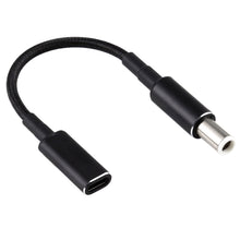 Load image into Gallery viewer, PD 100W 18.5-20V 7.4 x 0.6mm to USB-C / Type-C Adapter Nylon Braid Cable for Dell, 7.4 x 0.6mm