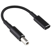 Load image into Gallery viewer, PD 100W 18.5-20V 7.4 x 0.6mm to USB-C / Type-C Adapter Nylon Braid Cable for Dell, 7.4 x 0.6mm