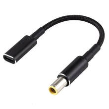 Load image into Gallery viewer, PD 100W 18.5-20V 7.9 x 0.9mm to USB-C / Type-C Adapter Nylon Braid Cable