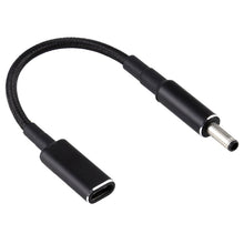 Load image into Gallery viewer, PD 100W 18.5-20V 4.5 x 0.6mm to USB-C / Type-C Adapter Nylon Braid Cable for Dell, 4.5 x 0.6mm