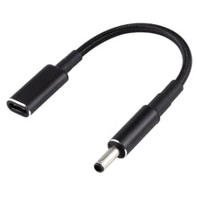 Load image into Gallery viewer, PD 100W 18.5-20V 4.5 x 0.6mm to USB-C / Type-C Adapter Nylon Braid Cable for Dell, 4.5 x 0.6mm