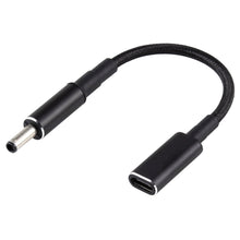 Load image into Gallery viewer, PD 100W 18.5-20V 4.5 x 0.6mm to USB-C / Type-C Adapter Nylon Braid Cable for Dell, 4.5 x 0.6mm
