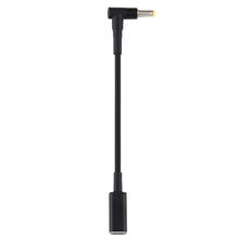 Load image into Gallery viewer, PD 100W 18.5-20V 4.8 x 1.7mm Elbow to USB-C / Type-C Adapter Nylon Braid Cable