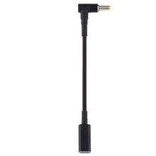 Load image into Gallery viewer, PD 100W 18.5-20V 5.5 x 2.5mm Elbow to USB-C / Type-C Adapter Nylon Braid Cable, 5.5 x 2.5mm