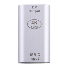 Load image into Gallery viewer, Type-C / USB-C Female to Big DP Female Aluminium Alloy Adapter, Type-C Female to Big DP Female