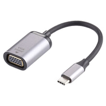 Load image into Gallery viewer, 1080P VGA Female to Type-C / USB-C Male Connecting Adapter Cable, VGA Female to Type-C Male