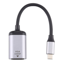 Load image into Gallery viewer, 1080P VGA Female to Type-C / USB-C Male Connecting Adapter Cable, VGA Female to Type-C Male
