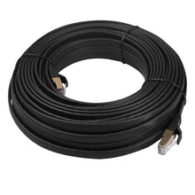 Load image into Gallery viewer, CAT8-2 Double Shielded CAT8 Flat Network LAN Cable, Length: 15m, 15m