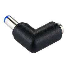 Load image into Gallery viewer, DC 4506 Male  to DC 7406 Female Connector Power Adapter for HP Laptop Notebook, 90 Degree Right Angle Elbow, DC 5521 Male to Female