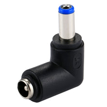 Load image into Gallery viewer, DC 4506 Male  to DC 7406 Female Connector Power Adapter for HP Laptop Notebook, 90 Degree Right Angle Elbow, DC 5521 Male to Female