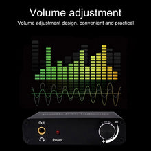 Load image into Gallery viewer, 192KHz DAC Converter HD HIFI Optical to RCA+3.5mm Headphone 5.1 Channel Digital Audio Converter with Volume Control, 192KHz DAC