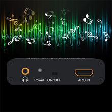Load image into Gallery viewer, 192KHz ARC Audio Extractor HDMI ARC to SPDIF + Coaxial + L/R Converter Audio Return Channel Adapter, 192KHz ARC